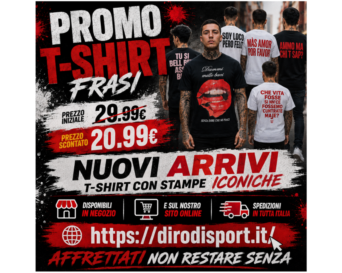 T-SHIRT CON FRASI