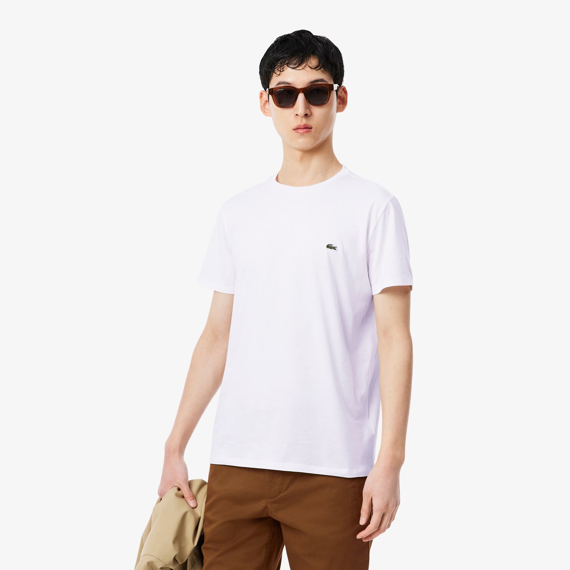 T-SHIRT LACOSTE UOMO PIMA 001