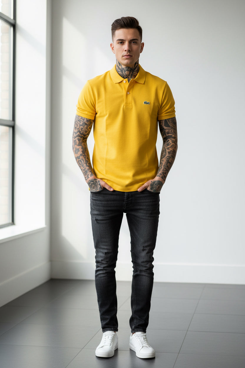 POLO LACOSTE UOMO L12 CHINE