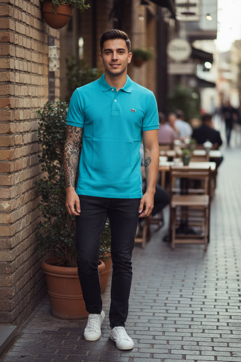 POLO LACOSTE UOMO L12 QMR