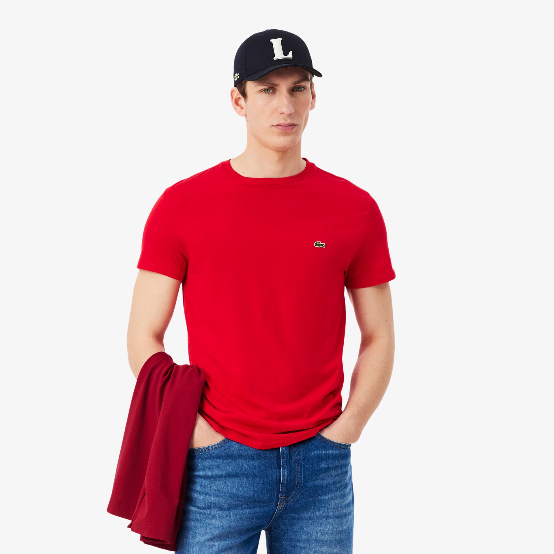 T-SHIRT LACOSTE UOMO PIMA 240